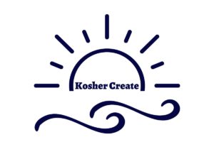 Kosher Create Sunrise Over Waves.