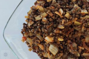 Lentil Spread - Vegan "Chopped Liver" Recipe -Lentil Mixture