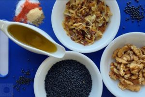 Lentil Spread - Vegan "Chopped Liver" Recipe - Ingredients