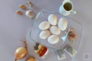 Spiced Eggs Haminados Recipe