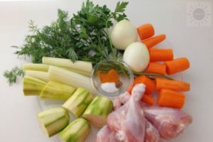 Chicken Soup Recipe - Ingredients