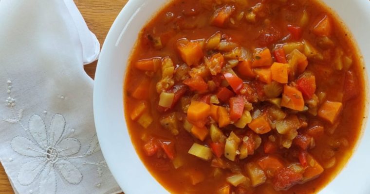 Tomato Vegetable Soup Recipe