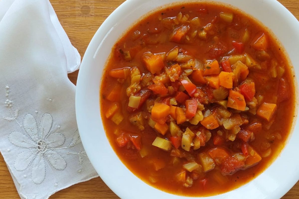 Tomato Vegetable Soup Recipe