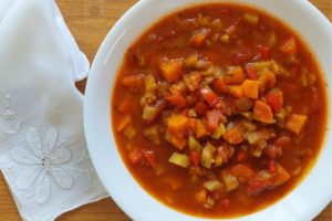 Vegetable Tomato Soup
