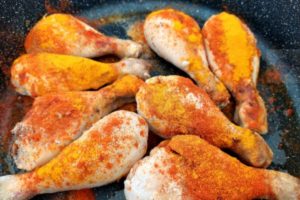 Braised Chicken & Chickpea Recipe - Chicken Drumsticks With Spices