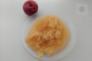 Applesauce & Lemon Zest Recipe - Cooked Apples