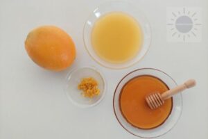 Semolina Almond Orange Cake - Syrup Ingredients
