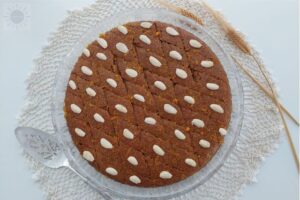 Semolina Almond Orange Cake Recipe