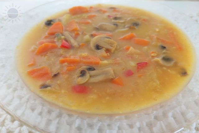 Vegetable Mushroom Soup Recipe