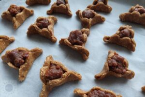 Date Hamantashen Recipe - Purim - On Baking Pan