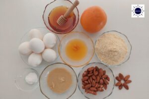 Almond Orange Cake Recipe - Cake Batter Ingredients