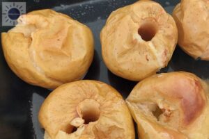 Apple Almond Spread Charoset Recipe - Baked Apples