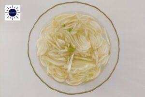 Spring Fennel Salad Recipe - Fennel Soaked In Water