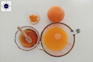 Almond Orange Cake Recipe -Syrup Ingredients