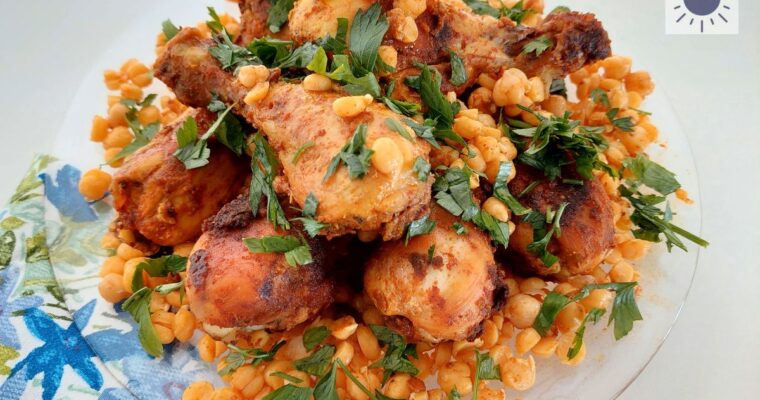 Braised Chicken & Chickpeas Recipe