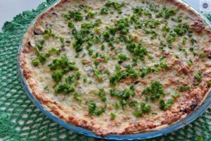 Zucchini Cottage Cheese Quiche Recipe