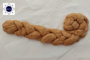 Wholegrain Spelt And Oat Challah Recipe - Start To Curl Braid