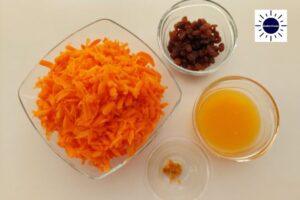 Carrot Raisin Salad Recipe- Ingredients