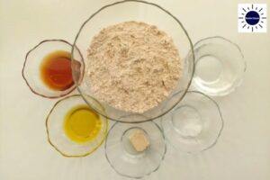 Wholegrain Spelt Vegan Challah Recipe - Ingredients