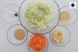 Vegan Coleslaw - Ingredients