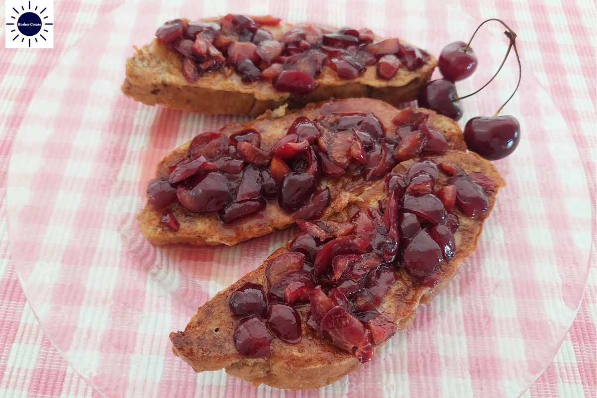 Wholegrain Cherry French Toast Recipe