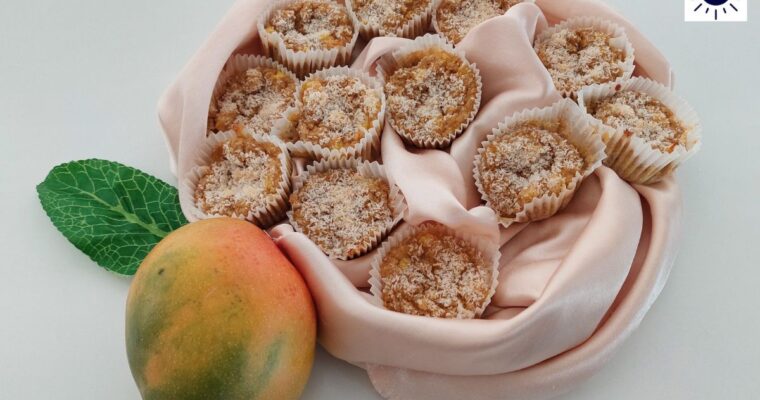 Mango Yogurt Oat Muffins Recipe