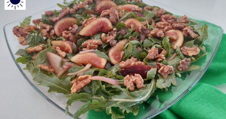 Mediterranean Fresh Fig Salad Recipe