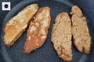 Wholegrain Cherry French Toast Recipe - Frying The French Toast