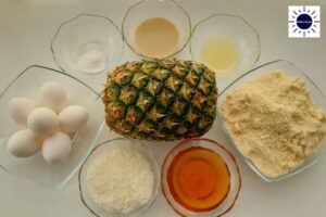 Gluten-Free Pineapple Coconut Cake - Ingredients