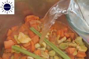 Pumpkin Leek Soup With A Sage Garnish Recipe - Add Water