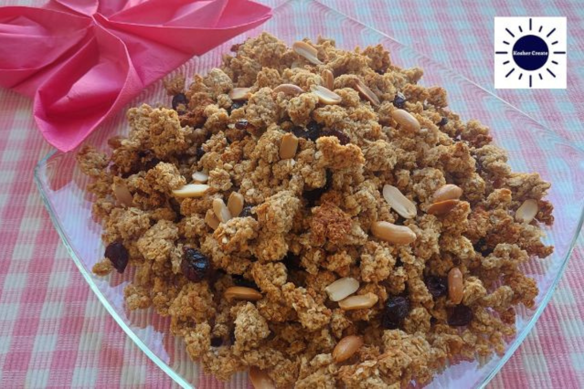 Cranberry Peanut Butter Granola Recipe