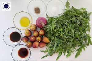 Mediterranean Fresh Fig Salad Recipe - Ingredients