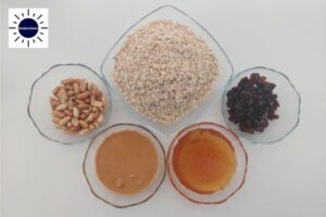 Cranberry Peanut Butter Granola Recipe - Ingredients