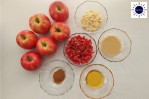 Honey Baked Apples With Pomegranate Recipe - Ingredients