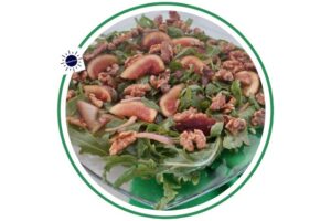 Mediterranean Fresh Fig Salad Recipe - Breakfast Circle