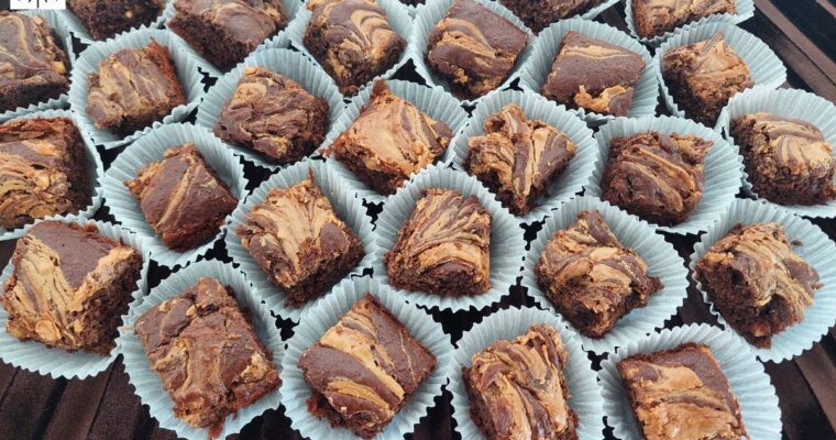 Wholegrain Peanut Butter Cocoa Brownies Recipe