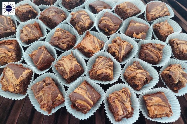 Wholegrain Peanut Butter Cocoa Brownies Recipe