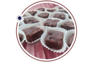 Wholegrain Walnut Cocoa Brownies - Breakfast Circle