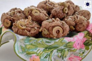 Vegan Olive Wholegrain Soda Rolls Recipe