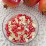 Vegan Pomegranate Oat Almond Pudding Recipe