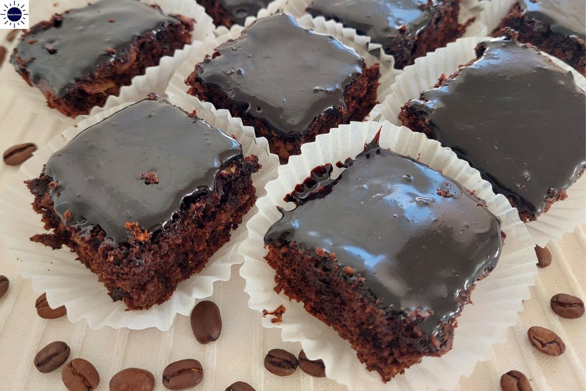 Wholegrain Almond Mocha Brownies Recipe