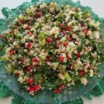 Mediterranean Pomegranate Bulgur Salad - Tabouli