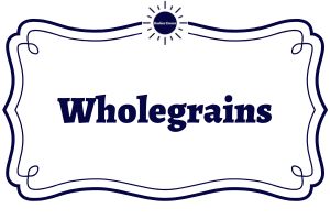 Wholegrains Within A Decorative Frame With The Kosher Create Sun Logo On The Frame Top.