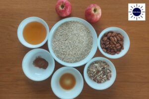 Crunchy Almond Apple Granola Recipe - Ingredients