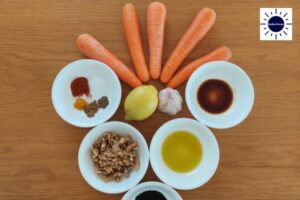 Mediterranean Vegan Carrot Spread Recipe - Ingredients