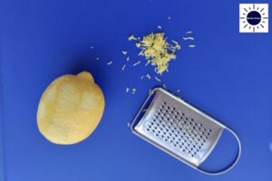 Vegan Parsley Tahini Spread Recipe - Grated Lemon Zest