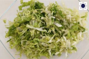 Mediterranean Lettuce Avocado Salad Recipe - Lettuce Cut Thinly