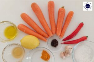 Mediterranean Pickled Carrots - Ingredients