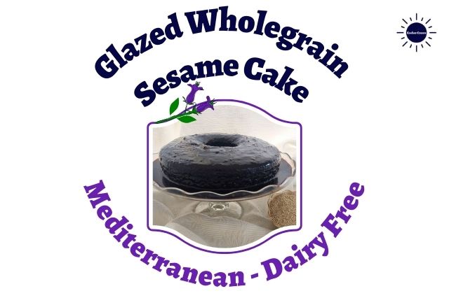 Glazed Wholegrain Sesame Cake Recipe - Mediterranean - Dairy Free