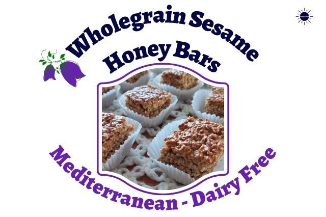 Wholegrain Sesame Honey Bars Recipe - Mediterranean - Dairy Free